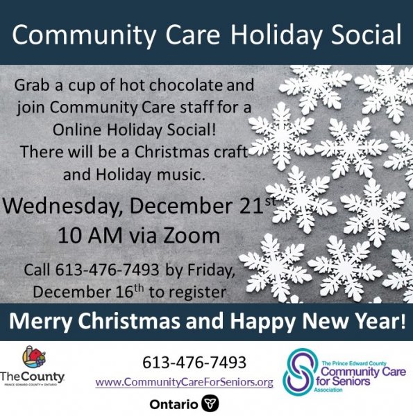 Community Care Holiday Social