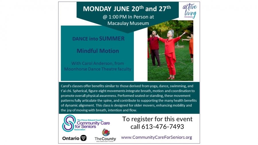 Mindful Motion with Carol Anderson 