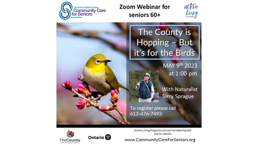 “The County is Hopping – But it’s for the Birds” with Terry Sprague