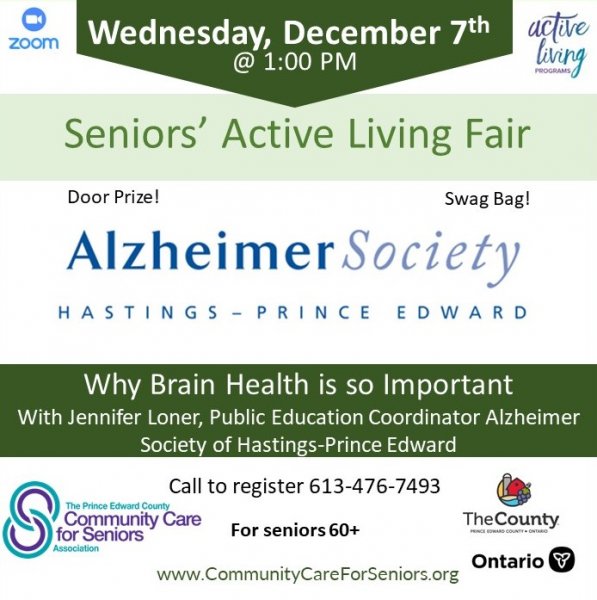 Active Living Fair - “Why Brain Health is so Important” with Jennifer Loner