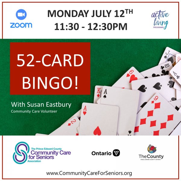 “52 Card Bingo” with Susan Eastbury