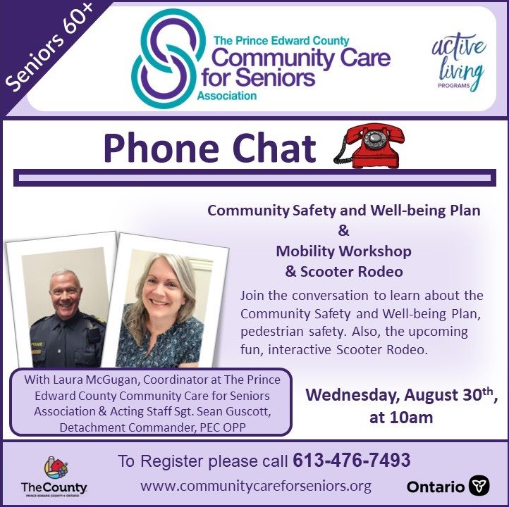 PHONE CHATS - Community Safety & Welling-Being Plan and the Scooter Rodeo with Sean Guscott