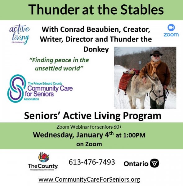  “Thunder in the Stables” with Conrad Beaubien
