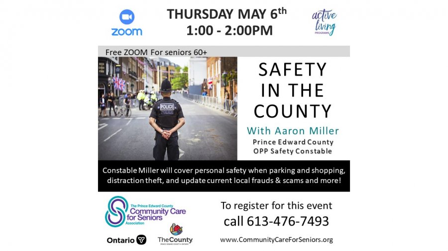 Safety in the County with OPP Safety Constable Aaron Miller