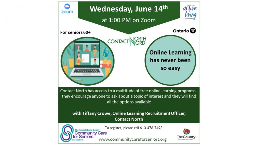WEBINAR - “Online Learning has never been so easy” with Tiffany Crowe from Contact North