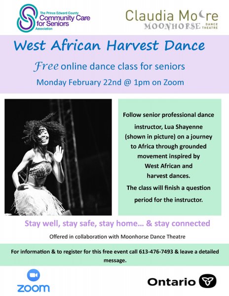 West African Harvest Dances with Lua Shayenne