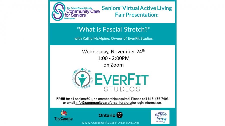 “Fascial Stretch” with Kathy McAlpine, Owner of EverFit Studios