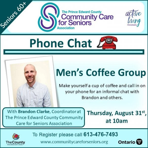 PHONE CHATS - Men's Coffee group