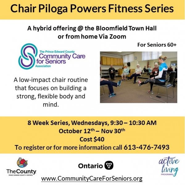 Chair Piloga Powers, Fitness Series 