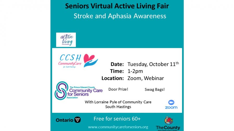 Active Living Fair - “Stroke and Aphasia Awareness” with Lorraine Pyle