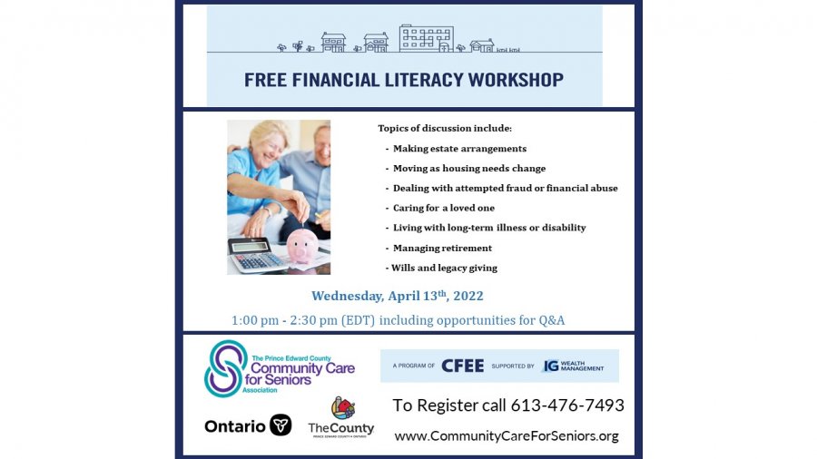 “Addressing Financial Concerns for Seniors” with Kevin Maynard, VP and COO for the Canadian Foundation for Economic Education