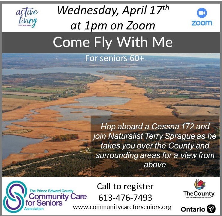 Come Fly With Me - a Zoom webinar with Terry Sprague