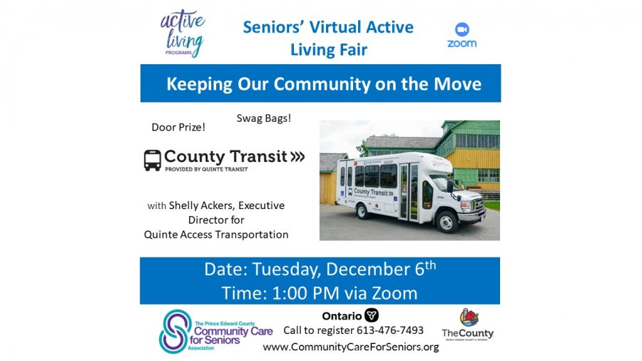 Active Living Fair - “Keeping Our Community on the Move” with Shelly Ackers