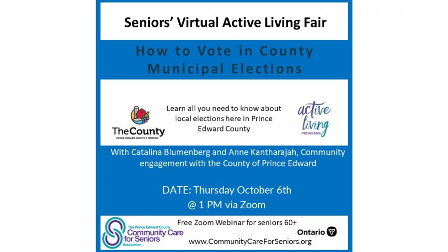 Active Living Fair - County Elections Information Session
