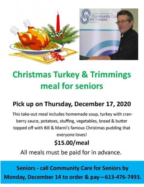 Christmas Turkey & all the Trimmings December 17, 2020
