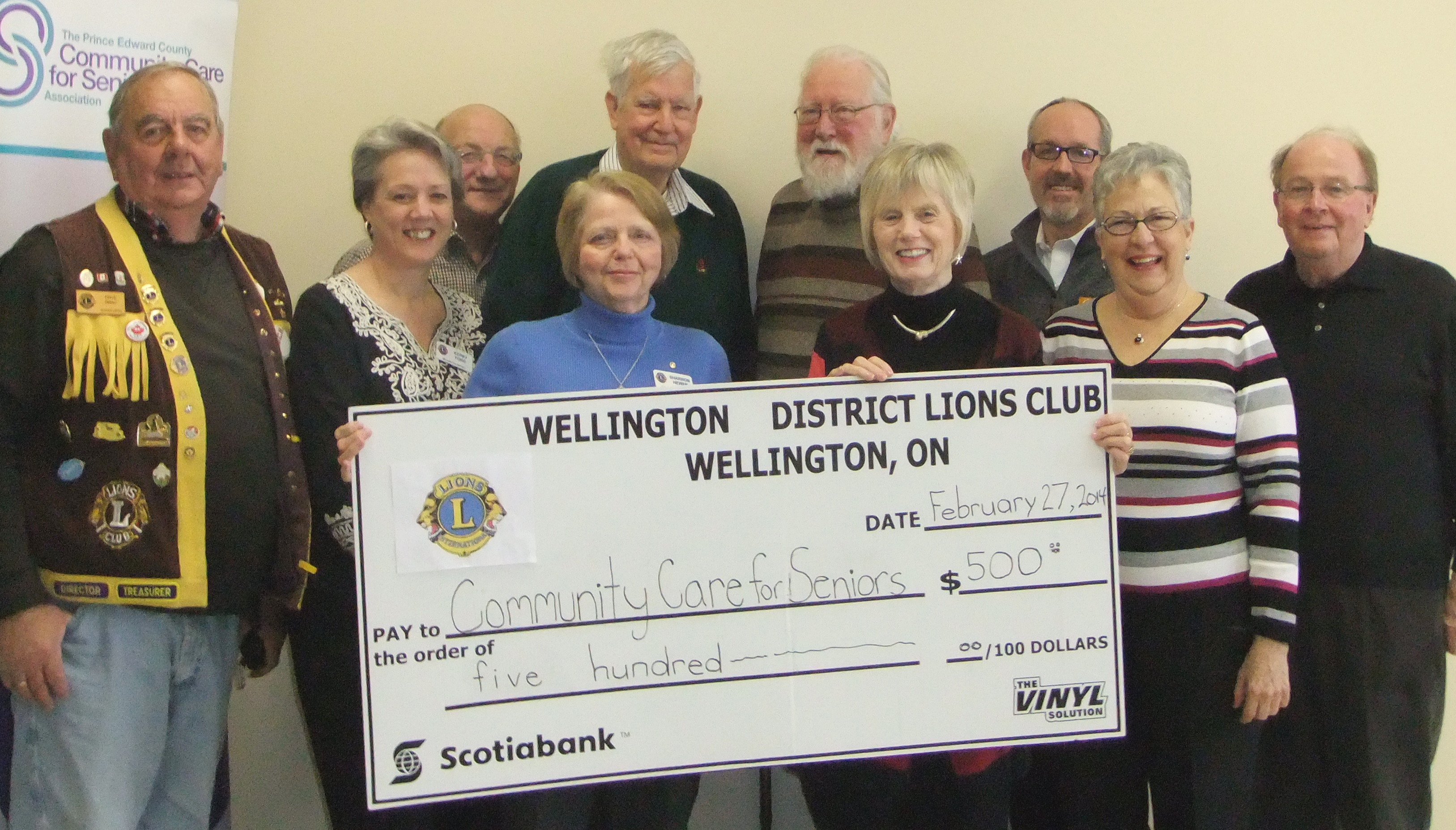 lions club donation